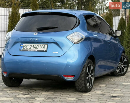 Синий Рено Зое, объемом двигателя 0 л и пробегом 104 тыс. км за 9750 $, фото 15 на Automoto.ua