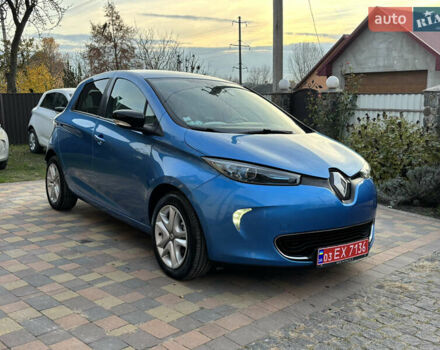 Синий Рено Зое, объемом двигателя 0 л и пробегом 166 тыс. км за 8999 $, фото 1 на Automoto.ua