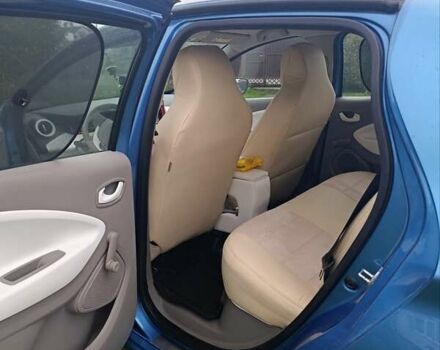 Синій Рено Зое, об'ємом двигуна 0 л та пробігом 108 тис. км за 9100 $, фото 3 на Automoto.ua