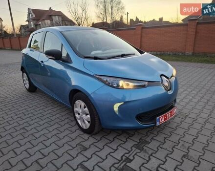 Синий Рено Зое, объемом двигателя 0 л и пробегом 69 тыс. км за 8900 $, фото 2 на Automoto.ua