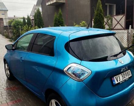 Синий Рено Зое, объемом двигателя 0 л и пробегом 95 тыс. км за 9200 $, фото 7 на Automoto.ua
