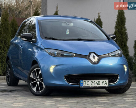 Синий Рено Зое, объемом двигателя 0 л и пробегом 104 тыс. км за 9750 $, фото 1 на Automoto.ua