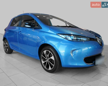 Синий Рено Зое, объемом двигателя 0 л и пробегом 144 тыс. км за 9300 $, фото 3 на Automoto.ua