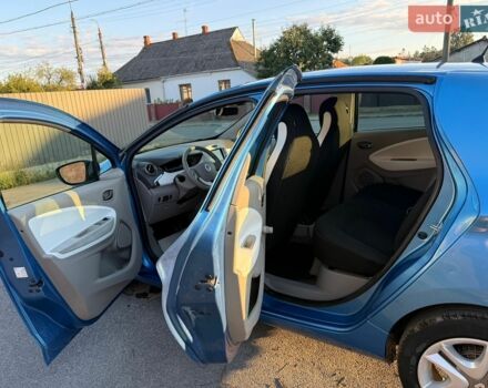 Синій Рено Зое, об'ємом двигуна 0 л та пробігом 107 тис. км за 9950 $, фото 12 на Automoto.ua