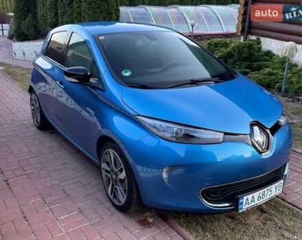 Синій Рено Зое, об'ємом двигуна 0 л та пробігом 110 тис. км за 8900 $, фото 1 на Automoto.ua