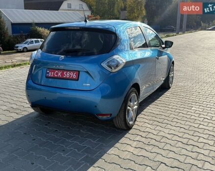 Синій Рено Зое, об'ємом двигуна 0 л та пробігом 68 тис. км за 9700 $, фото 16 на Automoto.ua