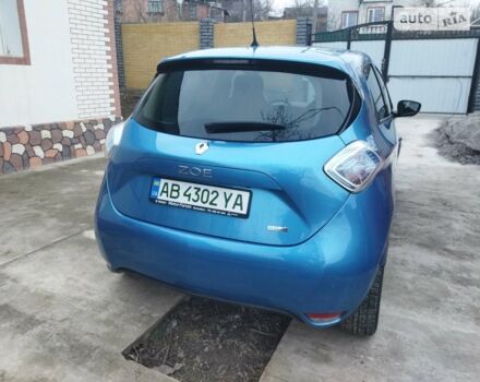 Синий Рено Зое, объемом двигателя 0 л и пробегом 160 тыс. км за 12500 $, фото 4 на Automoto.ua