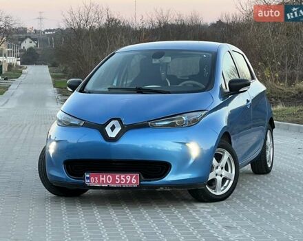 Синий Рено Зое, объемом двигателя 0 л и пробегом 130 тыс. км за 8450 $, фото 4 на Automoto.ua