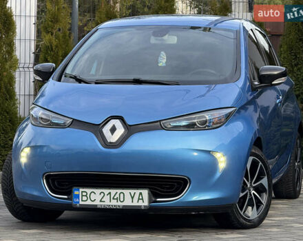 Синий Рено Зое, объемом двигателя 0 л и пробегом 104 тыс. км за 9750 $, фото 7 на Automoto.ua