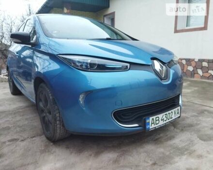Синий Рено Зое, объемом двигателя 0 л и пробегом 160 тыс. км за 12500 $, фото 6 на Automoto.ua