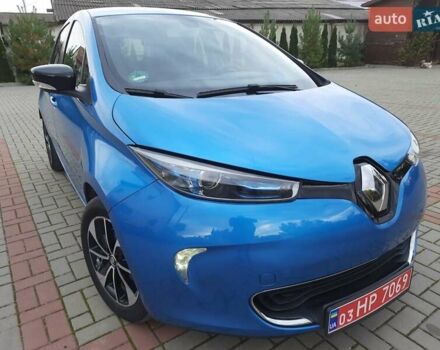 Синий Рено Зое, объемом двигателя 0 л и пробегом 61 тыс. км за 9799 $, фото 20 на Automoto.ua
