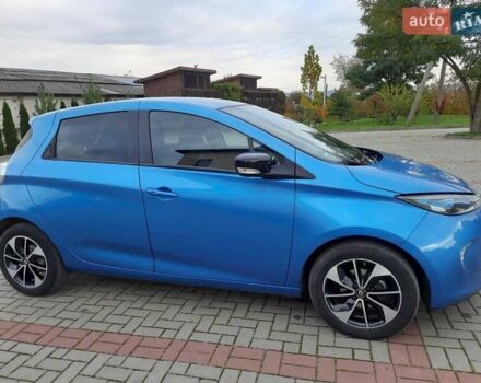 Синий Рено Зое, объемом двигателя 0 л и пробегом 61 тыс. км за 9799 $, фото 17 на Automoto.ua