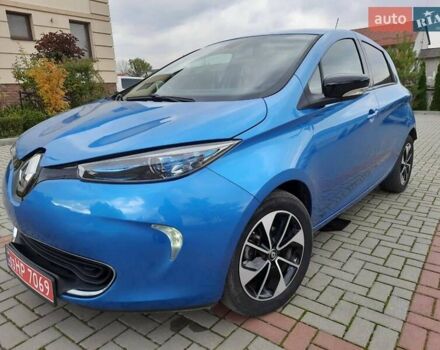 Синий Рено Зое, объемом двигателя 0 л и пробегом 61 тыс. км за 9799 $, фото 38 на Automoto.ua