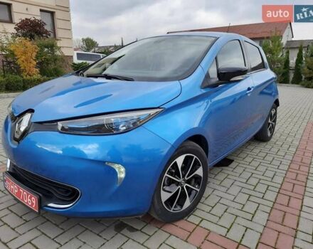 Синий Рено Зое, объемом двигателя 0 л и пробегом 61 тыс. км за 9799 $, фото 39 на Automoto.ua