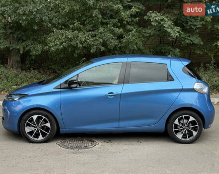 Синій Рено Зое, об'ємом двигуна 0 л та пробігом 56 тис. км за 9950 $, фото 3 на Automoto.ua