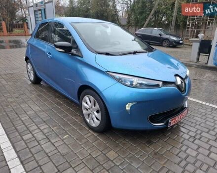 Синій Рено Зое, об'ємом двигуна 0 л та пробігом 205 тис. км за 7900 $, фото 4 на Automoto.ua