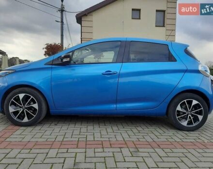 Синий Рено Зое, объемом двигателя 0 л и пробегом 61 тыс. км за 9799 $, фото 7 на Automoto.ua