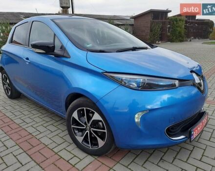 Синий Рено Зое, объемом двигателя 0 л и пробегом 61 тыс. км за 9799 $, фото 36 на Automoto.ua