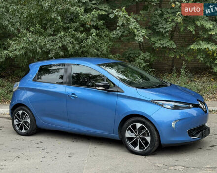 Синій Рено Зое, об'ємом двигуна 0 л та пробігом 56 тис. км за 9950 $, фото 8 на Automoto.ua
