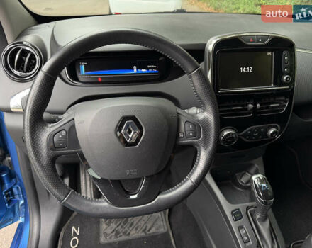 Синій Рено Зое, об'ємом двигуна 0 л та пробігом 56 тис. км за 9950 $, фото 13 на Automoto.ua