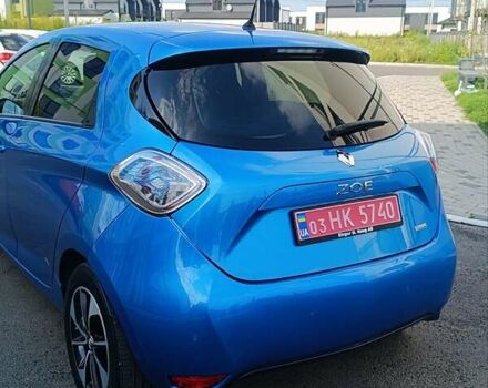 Синій Рено Зое, об'ємом двигуна 0 л та пробігом 71 тис. км за 10200 $, фото 3 на Automoto.ua