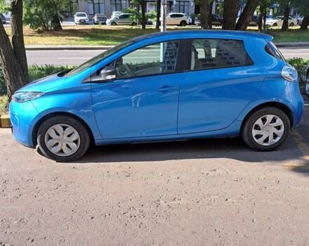Синий Рено Зое, объемом двигателя 0 л и пробегом 78 тыс. км за 7000 $, фото 3 на Automoto.ua