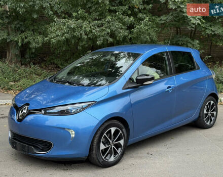 Синій Рено Зое, об'ємом двигуна 0 л та пробігом 56 тис. км за 9950 $, фото 2 на Automoto.ua