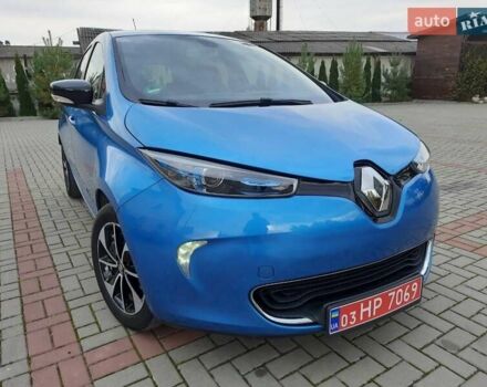 Синий Рено Зое, объемом двигателя 0 л и пробегом 61 тыс. км за 9799 $, фото 19 на Automoto.ua