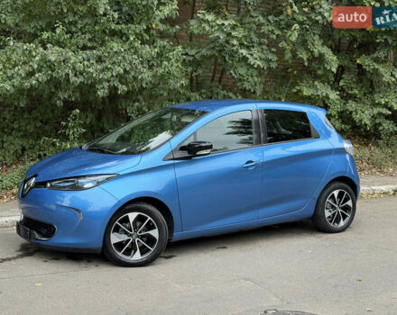 Синій Рено Зое, об'ємом двигуна 0 л та пробігом 56 тис. км за 9950 $, фото 10 на Automoto.ua