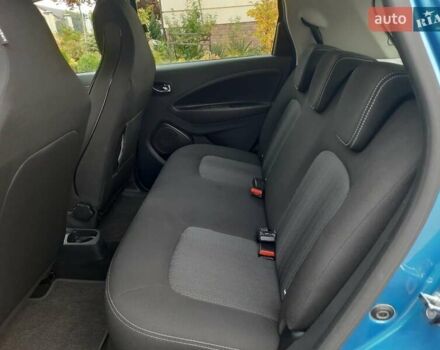 Синий Рено Зое, объемом двигателя 0 л и пробегом 61 тыс. км за 9799 $, фото 27 на Automoto.ua