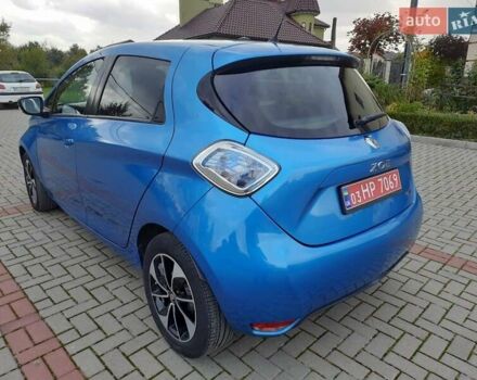 Синий Рено Зое, объемом двигателя 0 л и пробегом 61 тыс. км за 9799 $, фото 10 на Automoto.ua