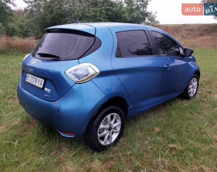 Синий Рено Зое, объемом двигателя 0 л и пробегом 46 тыс. км за 10300 $, фото 8 на Automoto.ua