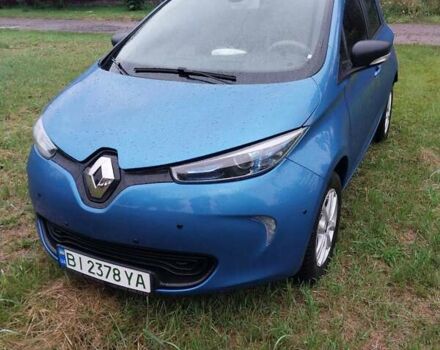 Синий Рено Зое, объемом двигателя 0 л и пробегом 46 тыс. км за 10300 $, фото 10 на Automoto.ua