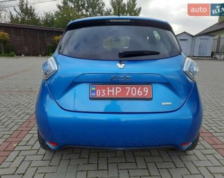 Синий Рено Зое, объемом двигателя 0 л и пробегом 61 тыс. км за 9799 $, фото 13 на Automoto.ua