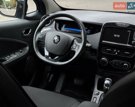 Синій Рено Зое, об'ємом двигуна 0 л та пробігом 56 тис. км за 9950 $, фото 12 на Automoto.ua