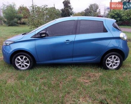 Синий Рено Зое, объемом двигателя 0 л и пробегом 46 тыс. км за 10300 $, фото 14 на Automoto.ua
