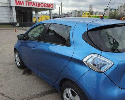 Синий Рено Зое, объемом двигателя 0 л и пробегом 53 тыс. км за 11500 $, фото 22 на Automoto.ua