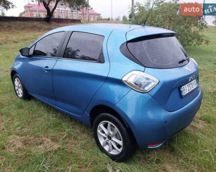 Синий Рено Зое, объемом двигателя 0 л и пробегом 46 тыс. км за 10300 $, фото 13 на Automoto.ua