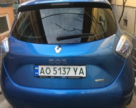 Синий Рено Зое, объемом двигателя 0 л и пробегом 83 тыс. км за 10000 $, фото 3 на Automoto.ua