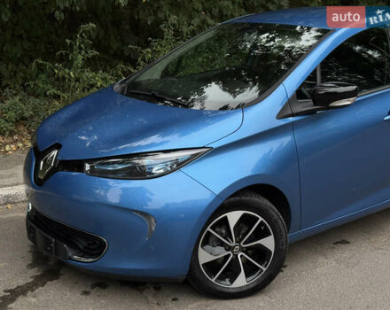 Синій Рено Зое, об'ємом двигуна 0 л та пробігом 56 тис. км за 9950 $, фото 9 на Automoto.ua