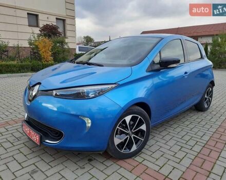 Синий Рено Зое, объемом двигателя 0 л и пробегом 61 тыс. км за 9799 $, фото 5 на Automoto.ua