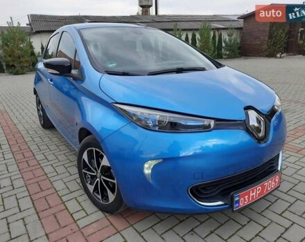 Синий Рено Зое, объемом двигателя 0 л и пробегом 61 тыс. км за 9799 $, фото 37 на Automoto.ua
