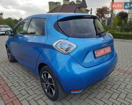 Синий Рено Зое, объемом двигателя 0 л и пробегом 61 тыс. км за 9799 $, фото 11 на Automoto.ua