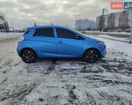 Синий Рено Зое, объемом двигателя 0 л и пробегом 167 тыс. км за 8000 $, фото 2 на Automoto.ua