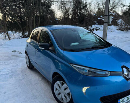 Синий Рено Зое, объемом двигателя 0 л и пробегом 86 тыс. км за 10500 $, фото 2 на Automoto.ua