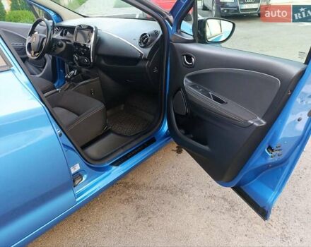 Синій Рено Зое, об'ємом двигуна 0 л та пробігом 71 тис. км за 10200 $, фото 15 на Automoto.ua