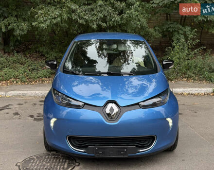 Синій Рено Зое, об'ємом двигуна 0 л та пробігом 56 тис. км за 9950 $, фото 1 на Automoto.ua