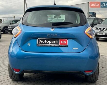 Синий Рено Зое, объемом двигателя 0 л и пробегом 55 тыс. км за 11490 $, фото 7 на Automoto.ua