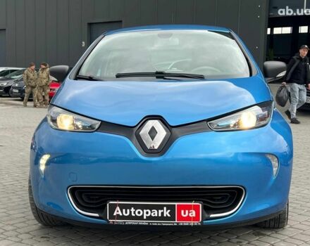 Синий Рено Зое, объемом двигателя 0 л и пробегом 55 тыс. км за 11490 $, фото 1 на Automoto.ua