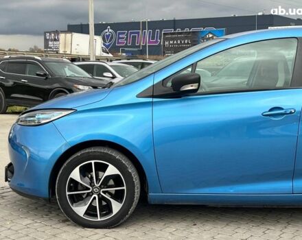 Синий Рено Зое, объемом двигателя 0 л и пробегом 55 тыс. км за 11490 $, фото 3 на Automoto.ua